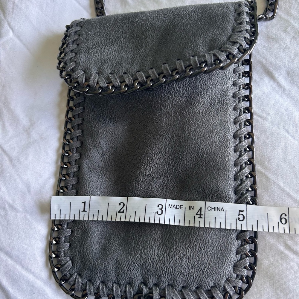 Grey Microfiber Bag - image 5